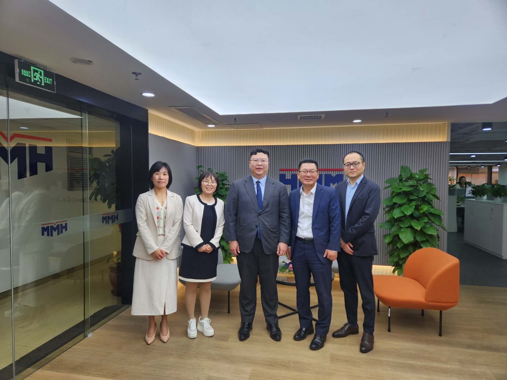 Shanghai colleagues visited HMM